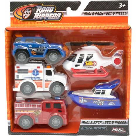 Nikko Mini Rush & Rescue (σετ 5 τεμαχίων) (36/20383)